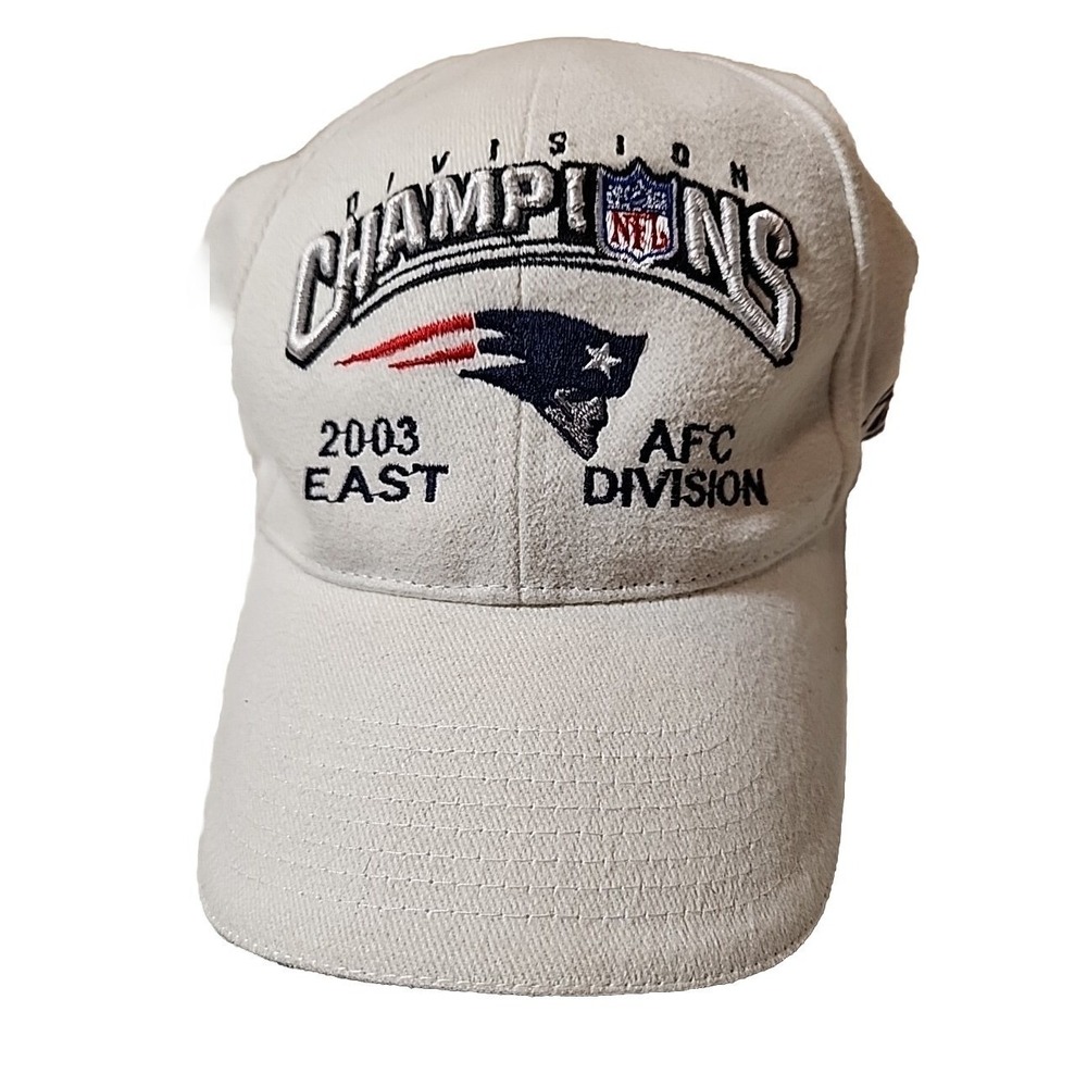 Vintage Reebok NFL AFC Division Football Champions 2003 East Hat Cap Adjustable‎